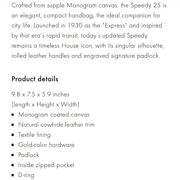 COPY - Authentic LV Speedy 25 - Picture 13 of 13